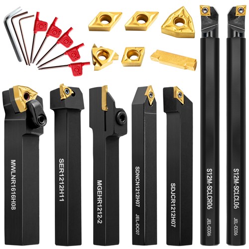 Metal lathe tool holder 14pcs - lathe,